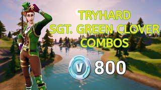 The Best TRYHARD Sgt. Green Clover Skin Combos In Fortnite