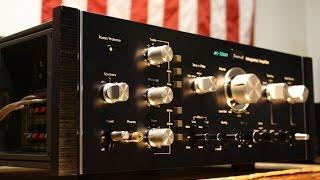 Vintage Japanese Amplifier - Sansui AU-11000  Demonstration and Sound Test  - 4K