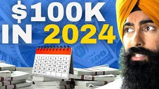 How To Go From 0 - $100000 In 2024 Step By Step  Jaspreet Singh
