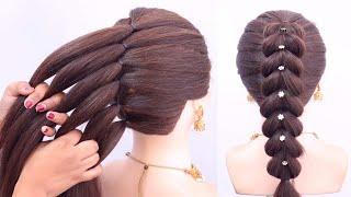 Attractive Ponytail Hairstyle  Hairstyle For Trick Beautiful Hairstyle Design  Party Wear Hairstyl