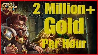 How to Farm 2 MILLION+ GOLD IN 1 HOUR In Gems Of War #gemsofwar #goldfarming
