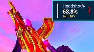 Top 0.01% Headshot% Player..