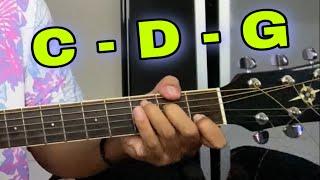 Ketika lu disuruh main gitar tapi cuma bisa kunci C - D - G