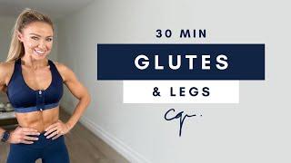 30 Min GLUTES & LEG WORKOUT at Home  Ankle Weights Optional