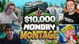 $10000 Minecraft Monday Tournament Week 6 Montage