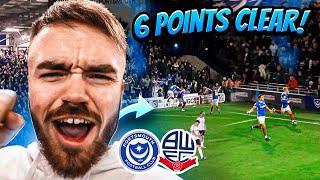 PORTSMOUTH vs BOLTON  2-0  ABSOLUTE SCENES AT FRATTON AS YENGI KEEPS POMPEY TOP OF THE LEAGUE