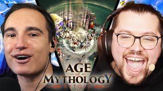 KOMPLETTES CHAOS mit Maurice Weber Edopeh & RangerArea  Age of Mythology Retold