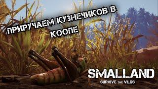 ПРИРУЧАЕМ КУЗНЕЧИКОВ В КООПЕРАТИВЕ - Smalland #2