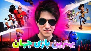 بهترین بازی دنیا رو پیدا کردم   گیم پلی بازی Rush A Disney-Pixar Adventure