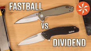 Gerber Fastball vs Kershaw Dividend EDC Flipper Faceoff - KnifeCenter.com