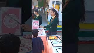 Art Exhibition at school  #short #youtubeshort #tavleenkaurvlogs