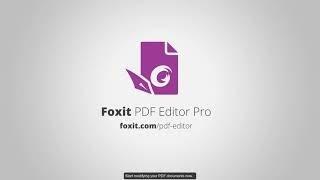 How to edit PDF files online  PDF Editor  Edit PDF  Foxit