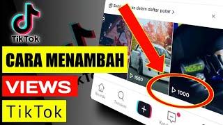 NEW... Cara Menambah View Tiktok - Gratis Tanpa Aplikasi