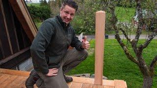 FTF #54 How To Install Handrail Posts Quick And Easy