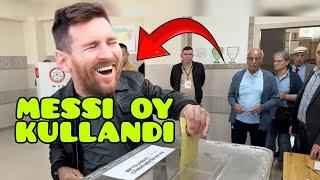 Messi 2.Turda Oy Kullanıyor Erdoğan mı Kılıçdaroğlu mu? Messi Türkçe Konuşuyor