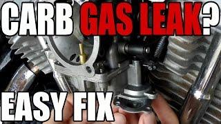 Carb Gas Leak - Harley POOPster - Accelerator Pump Diaphragm