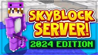 TOP NEW MINECRAFT SKYBLOCK SERVERS *2024 EDITION*  1.8 - 1.20+ Best Minecraft Skyblock Servers