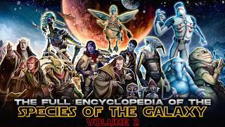 The Galactic Database for Xenoanthropology Exploring the Species of the SW Universe Vol. 2