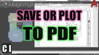 AutoCAD How to Save or Print As PDF - Quickly & Easily  2 Minute Tuesday