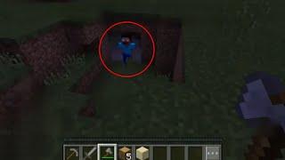 MINECRAFT PE HEROBRINE SIGHTING PART 2