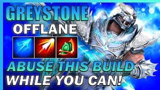 This new META GREYSTONE JUNGLE BUILD is also AMAZING IN OFFLANE - Predecessor Gameplay