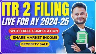 Mastering ITR 2 Filing for AY 2024-25 Comprehensive Guide for ITR Filing ft @skillvivekawasthi