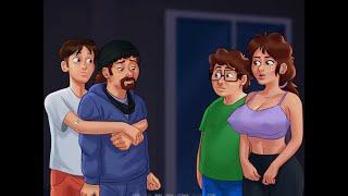 Mrs Johnson & Erik Full Walkthrough  Summertime saga 0.20.15  Complete Storyline