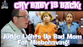 Return Of The Cry Baby Facing Judge Again After Release On Technicality