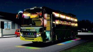 Night Trip on National sleeper Bus  Realistic Driving  Ets2 gameplay