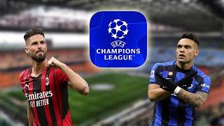 Milan vs Inter UCL Pes 2023 PS2 Simulación Semifinal