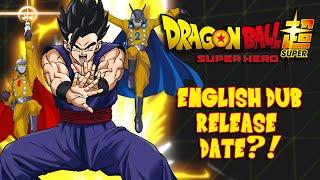 We Have An ENGLISH DUB Release Date for DRAGON BALL SUPER SUPER HERO  History of Dragon Ball