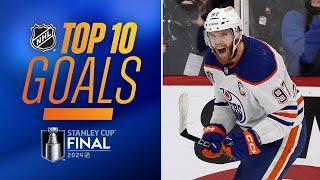 Top 10 Goals from the 2024 Stanley Cup Final