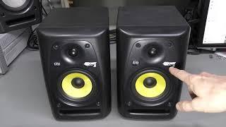 #117 - KRK Rokit 5 powered studio monitor speakers repair