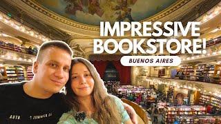 ARGENTINA travel  LARGEST bookstore in Buenos Aires 