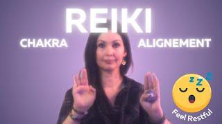 🫠Melt away stress with this powerful full body chakra alignment with reiki asmr #reiki #asmr