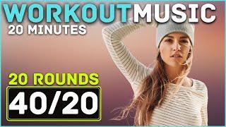 HIIT Workout Timer with Music Tabata HIIT Timer 20 Minutes