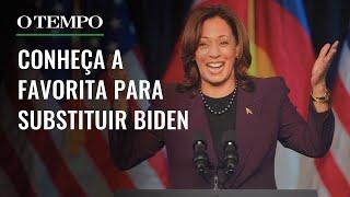 Kamala Harris favorita para substituir Biden pode se tornar a 1ª mulher presidente dos EUA