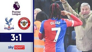Olise brilliert mit Doppelpack  Crystal Palace - FC Brentford  Highlights - Premier League 202324