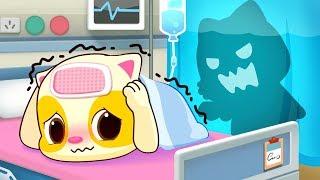 Baby Kitten Hates Hospitals  Sick Song  Doctor Cartoon  Kids Songs  Baby Cartoon  BabyBus
