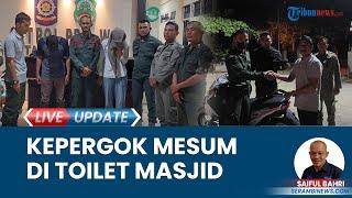 Mesum di Kamar Mandi Masjid Kawasan Muara Satu Pasangan Mahasiswa Digelandang Warga ke Kantor WH