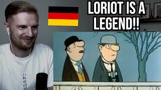 Reaction To Loriot - Race Tracks German Comedy