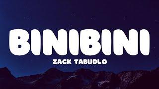 Zack tabudlo - Binibini Lyrics