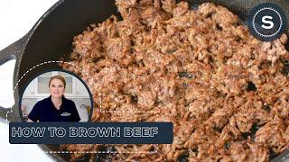 How to Brown Ground Beef - Tips and Tricks