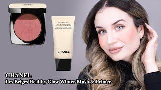 CHANEL Les Beiges Healthy Glow Winter Blush For Fair & Oily Skin  Makeup Review & Wear Test