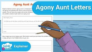 Agony Aunt Letters  KS2 Writing PSHE Resources