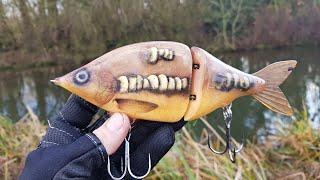 BIG Lures For Freezing Canal Pike