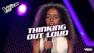 Disha - Thinking Out Loud  Knockouts  The Voice Kids  VTM