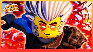 Zerstörungsspin Die dunkle Form des Spinjitzu  LEGO Ninjago Aufstieg der Drachen  Netflix