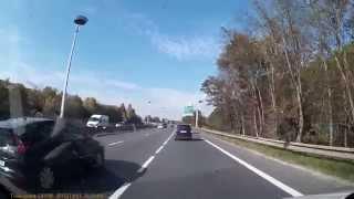 Driving In France - A10 - Paris - Neuilly Sur Seine