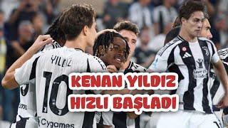  Kenan Yıldız hızlı başladı #juventus #seriea